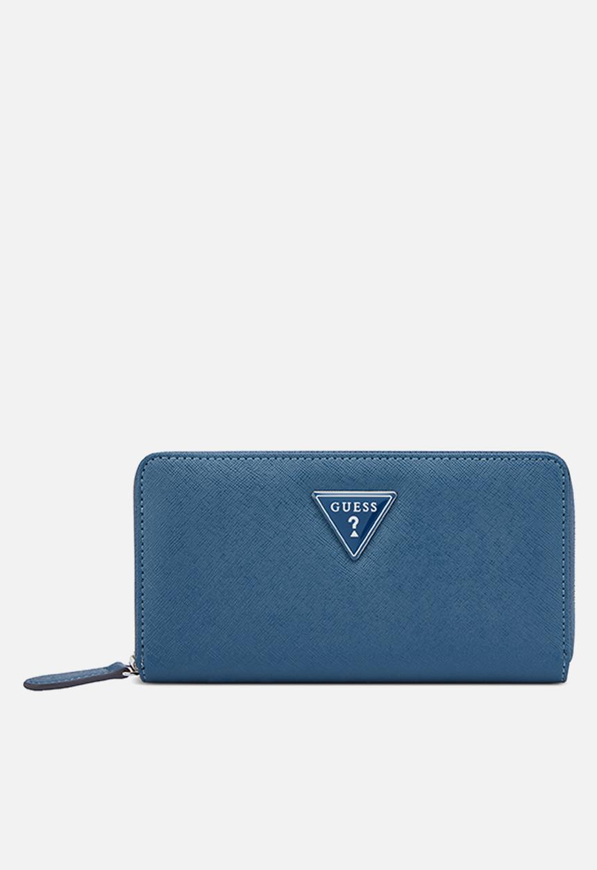GUESS - Slg Viviette Slg Medium Zip Around - Navy