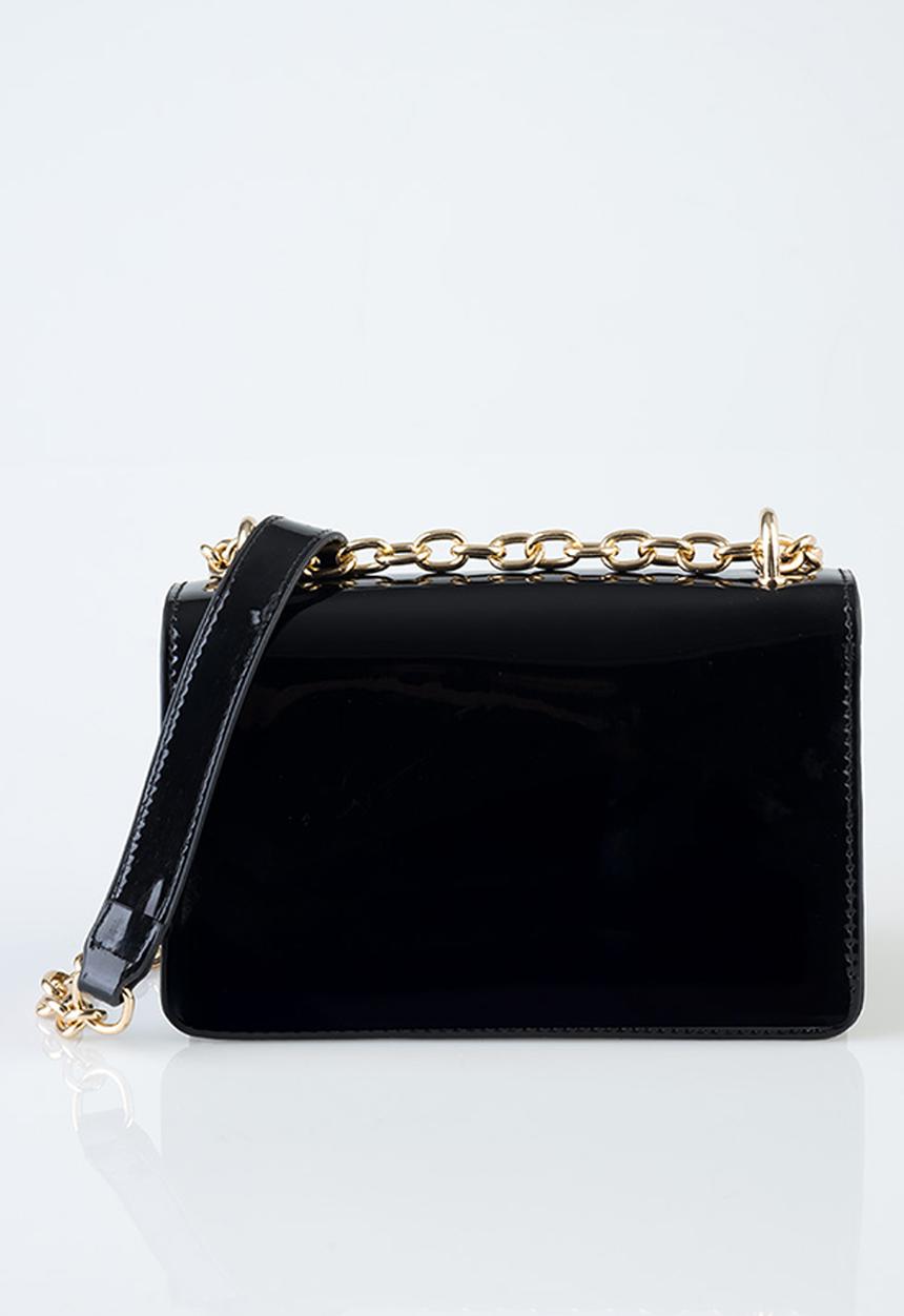 SISSY BOY - Slay Fest Patent Bling - Black