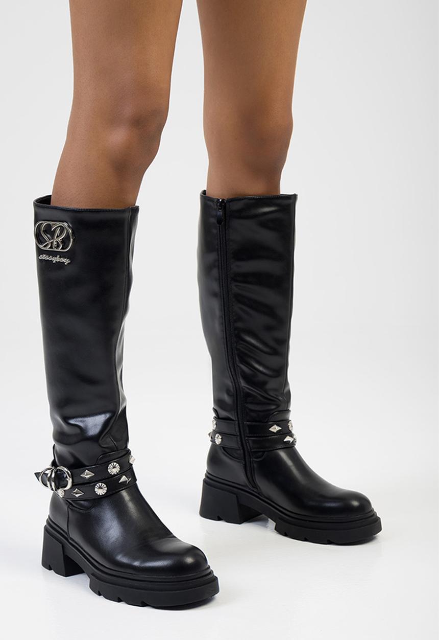 SISSY BOY - Calbo boot - black