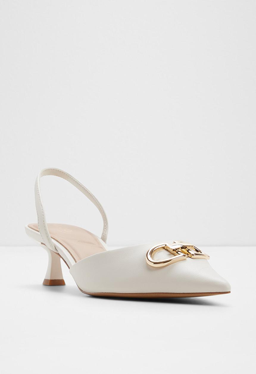ALDO - Delicat slingback - white/bone