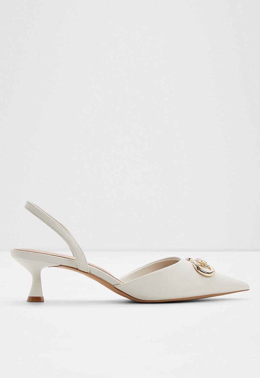 ALDO - Delicat slingback - white/bone