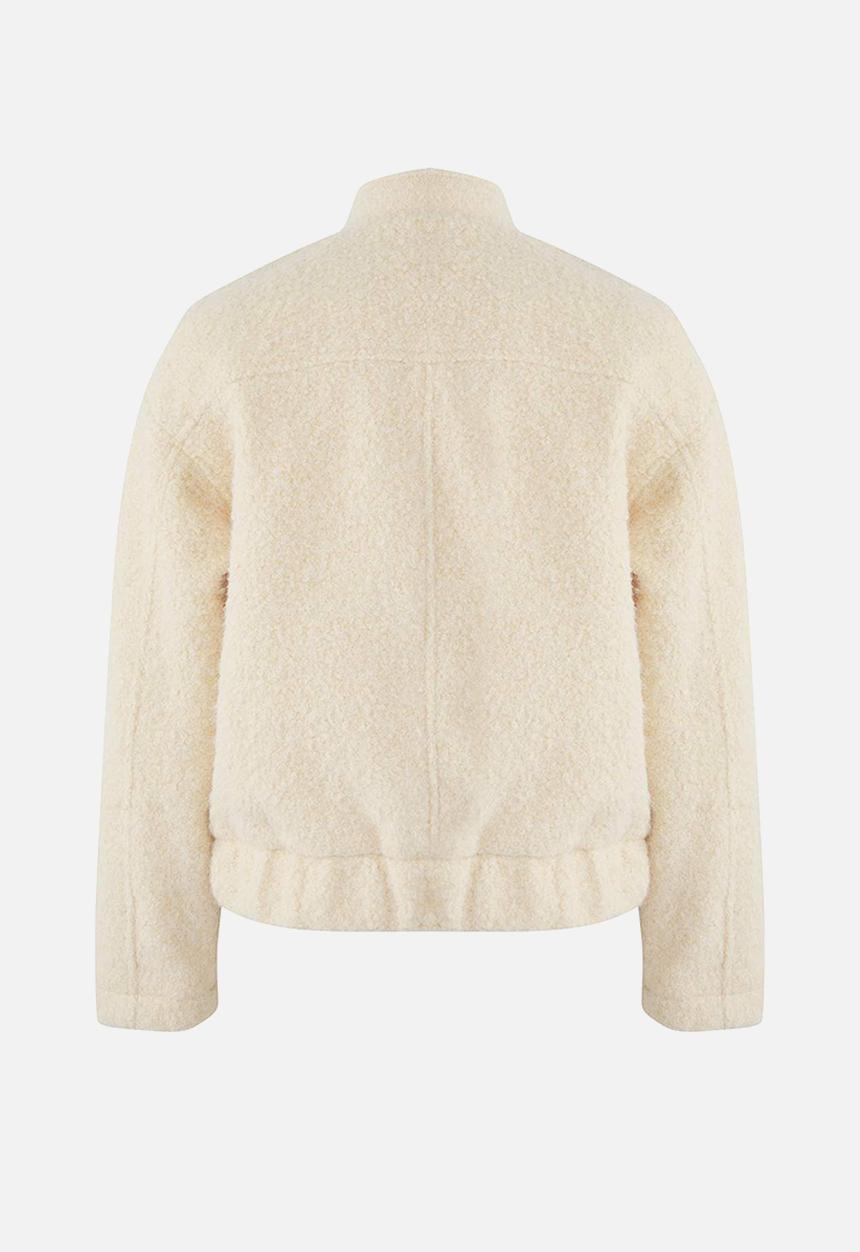 Trendyol - Regular Booklet Thin Jacket Coat - Ecru