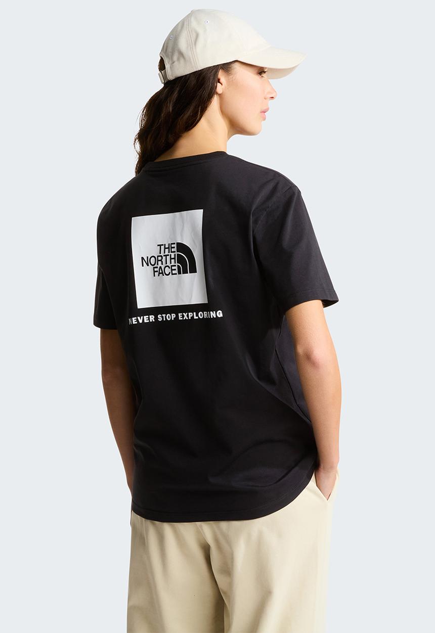 The North Face - W Evolution Box Nse Relaxed Short Sleeve Tee - Tnf Black-Tnf White