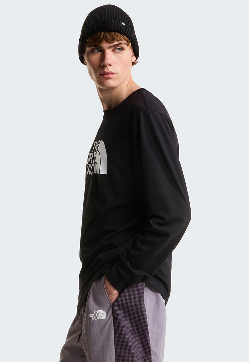 The North Face - Evolution Half Dome Regular Long Sleeve Tee - Tnf Black