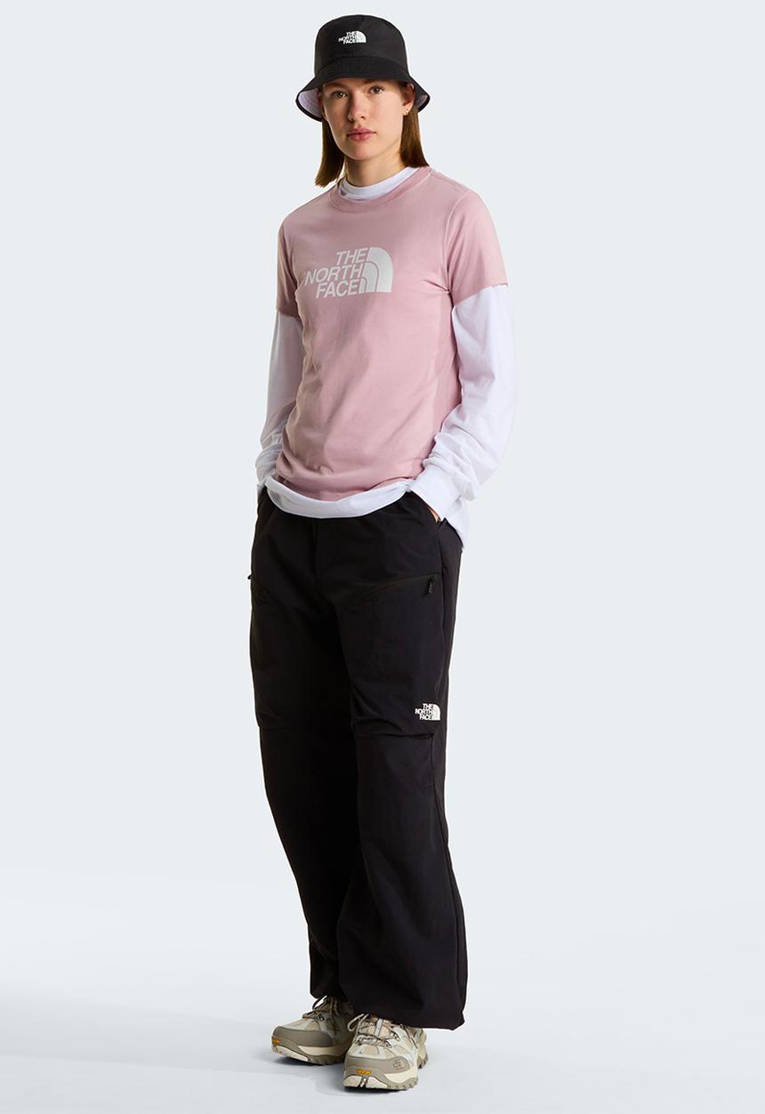 The North Face - W Evolution Half Dome Slim Short Sleeve Tee - Metal Pink