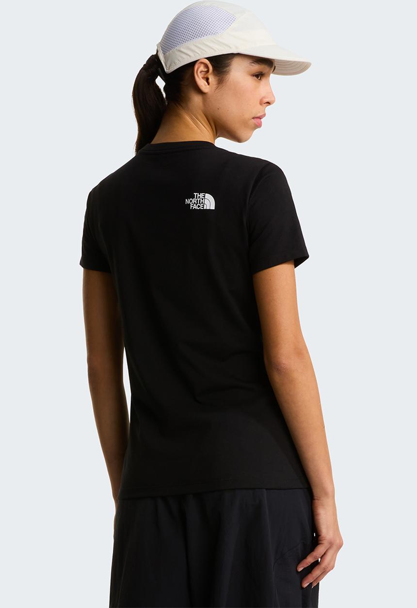 The North Face - W Evolution Half Dome Slim Short Sleeve Tee - Tnf Black