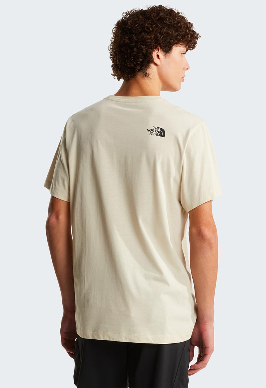 The North Face - M Evolution Box Half Dome Regular Short Sleeve Tee - Desert Stone
