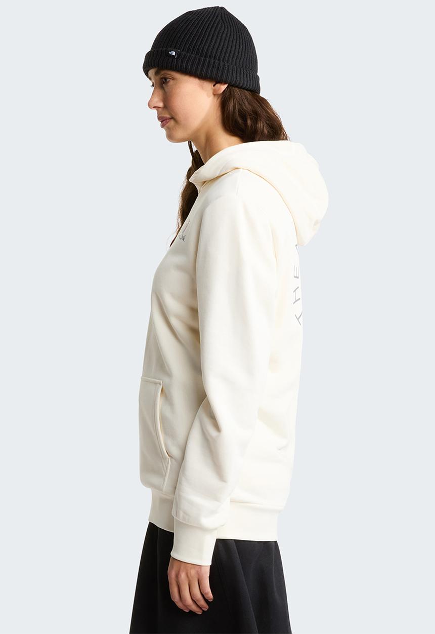 The North Face - W Monte Regular Hoodie-Graphic - White Dune