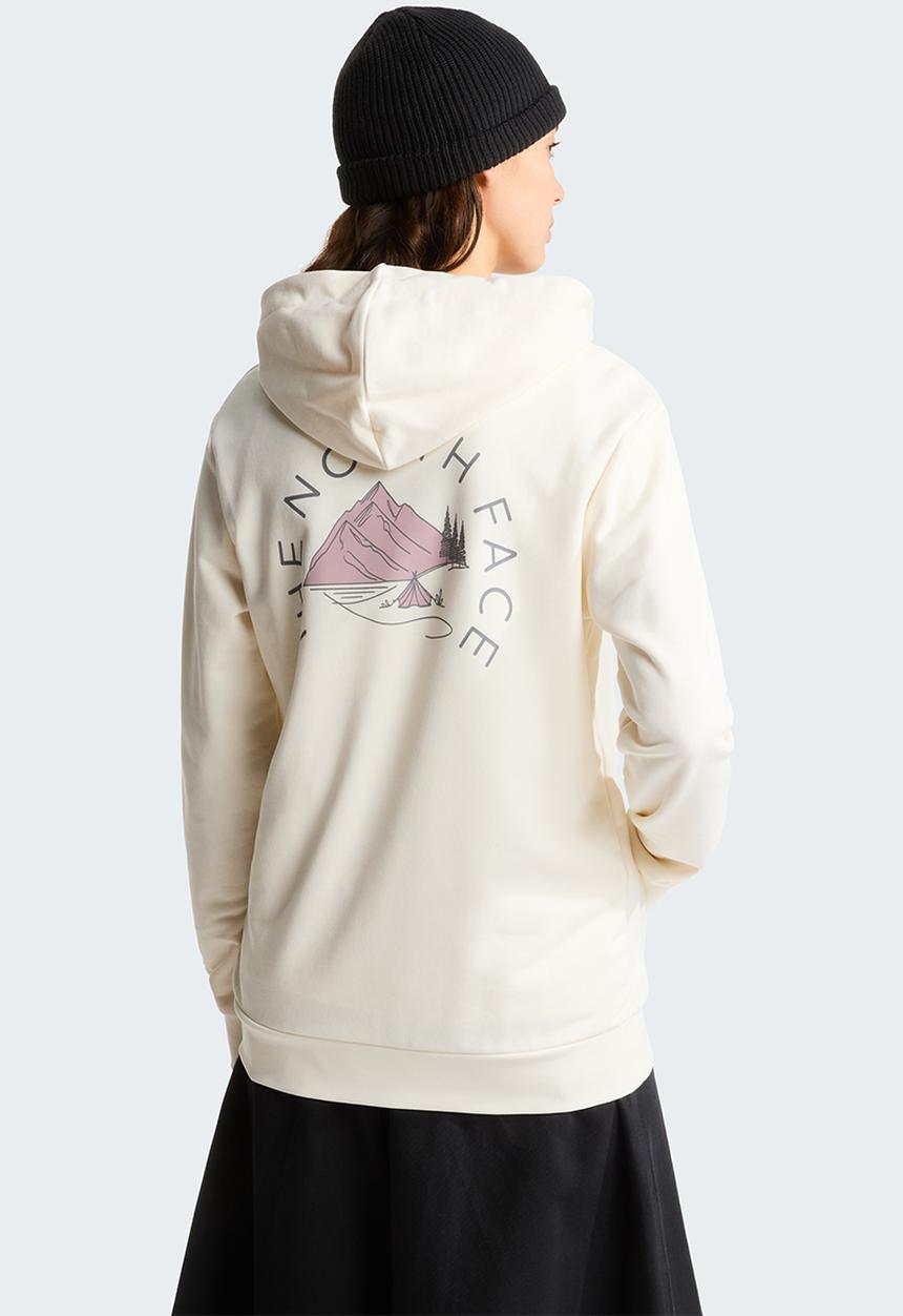 The North Face - W Monte Regular Hoodie-Graphic - White Dune