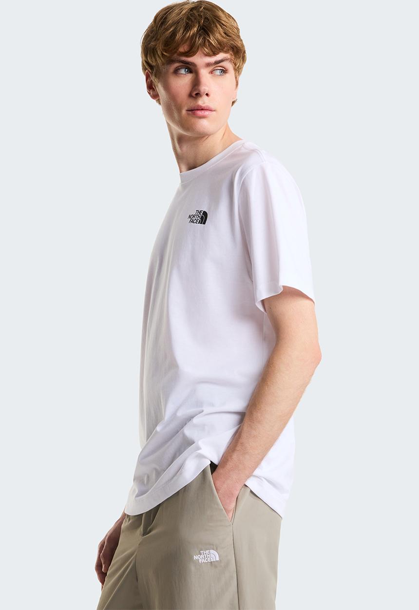 The North Face - M Vertical Regular Short Sleeve Tee-Graphic - Tnf White
