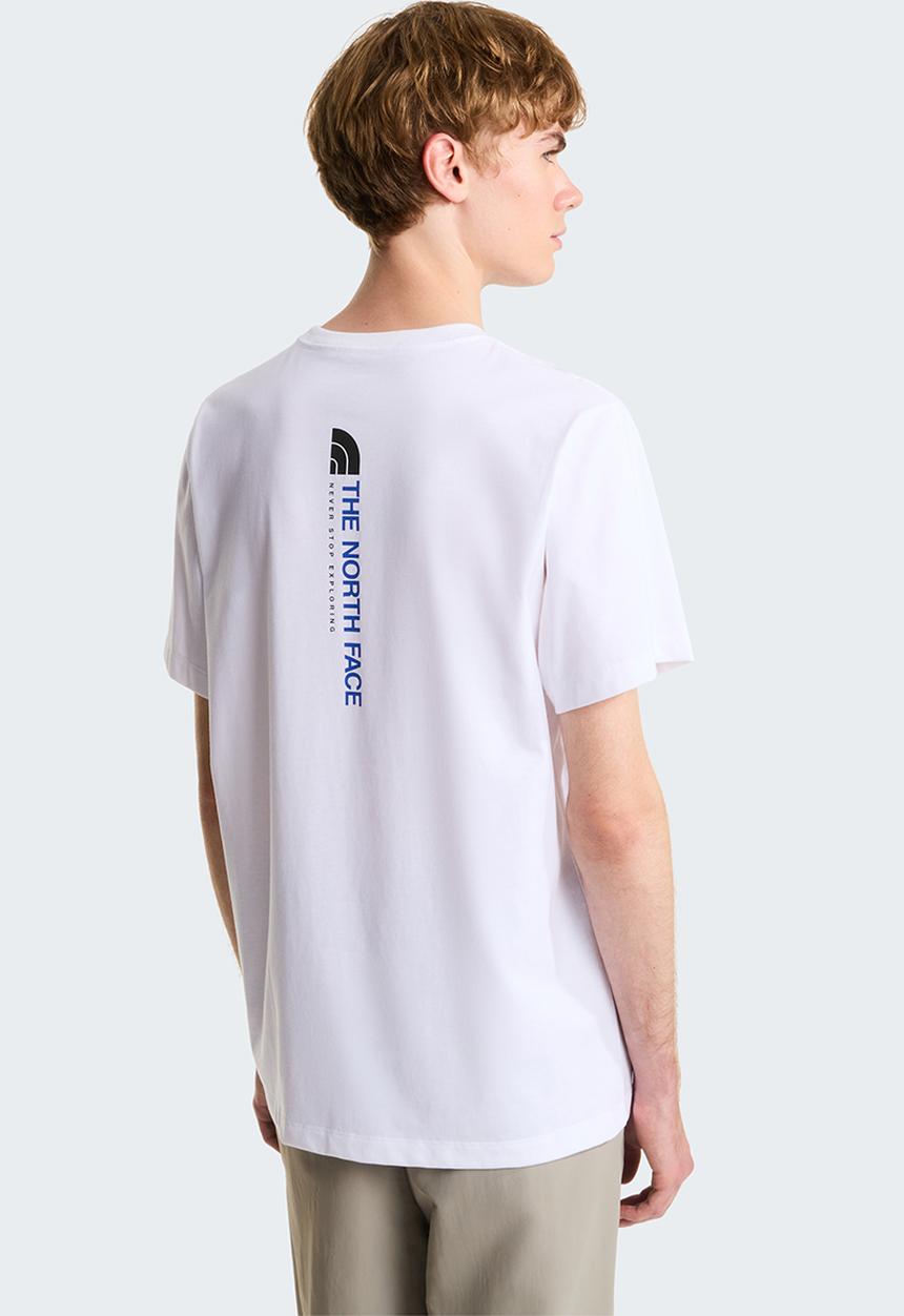The North Face - M Vertical Regular Short Sleeve Tee-Graphic - Tnf White