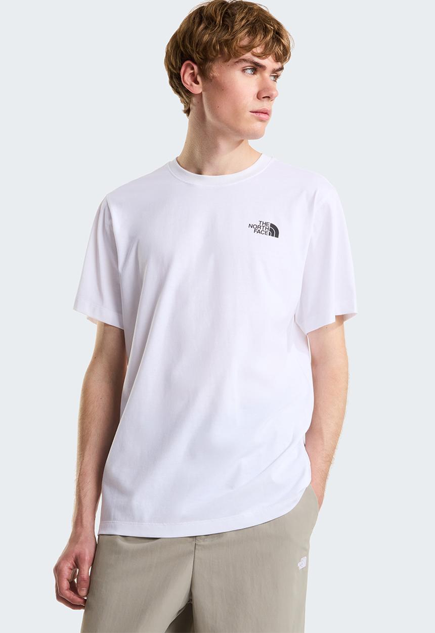 The North Face - M Vertical Regular Short Sleeve Tee-Graphic - Tnf White