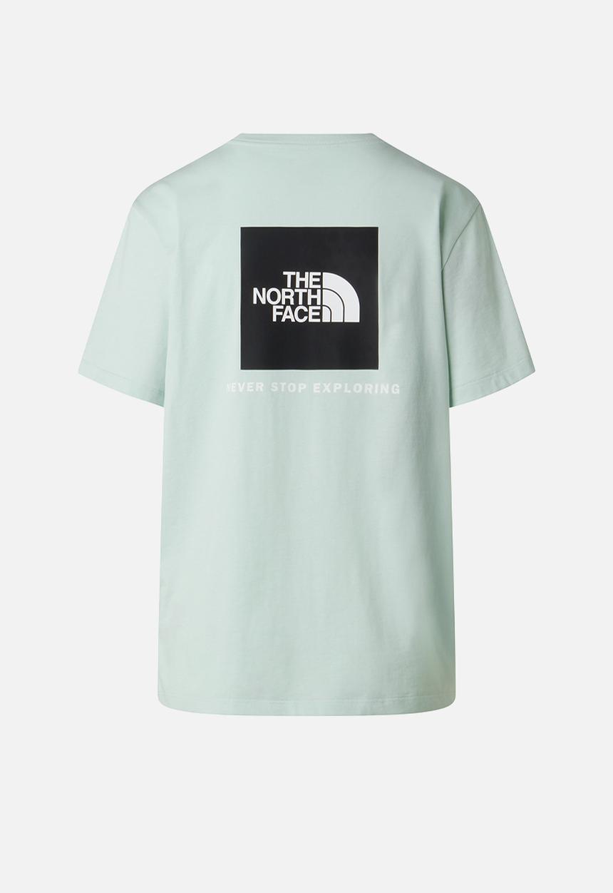 The North Face - W Evolution Box Nse Relaxed Short Sleeve Tee - Opal Frost