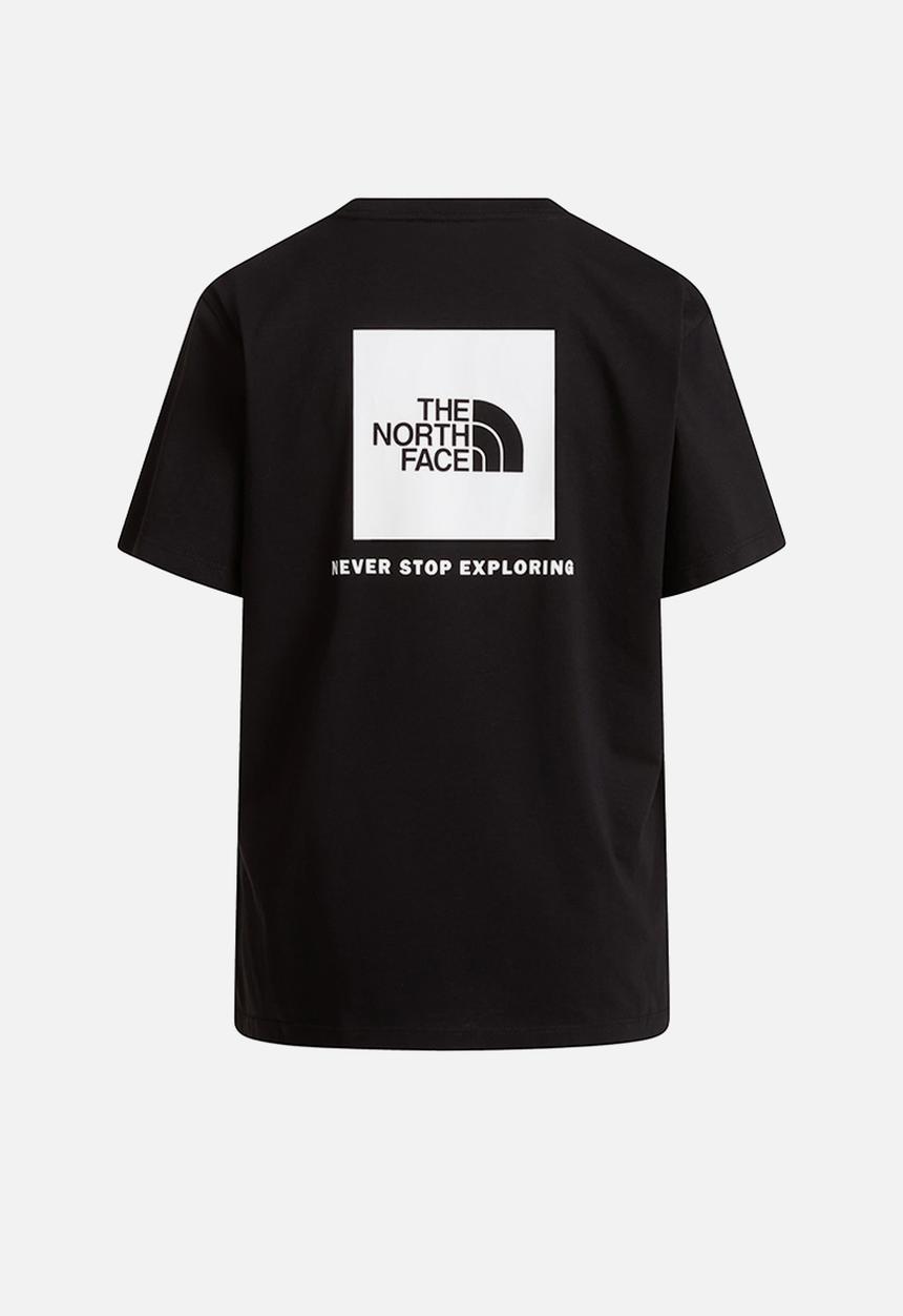 The North Face - W Evolution Box Nse Relaxed Short Sleeve Tee - Tnf Black-Tnf White
