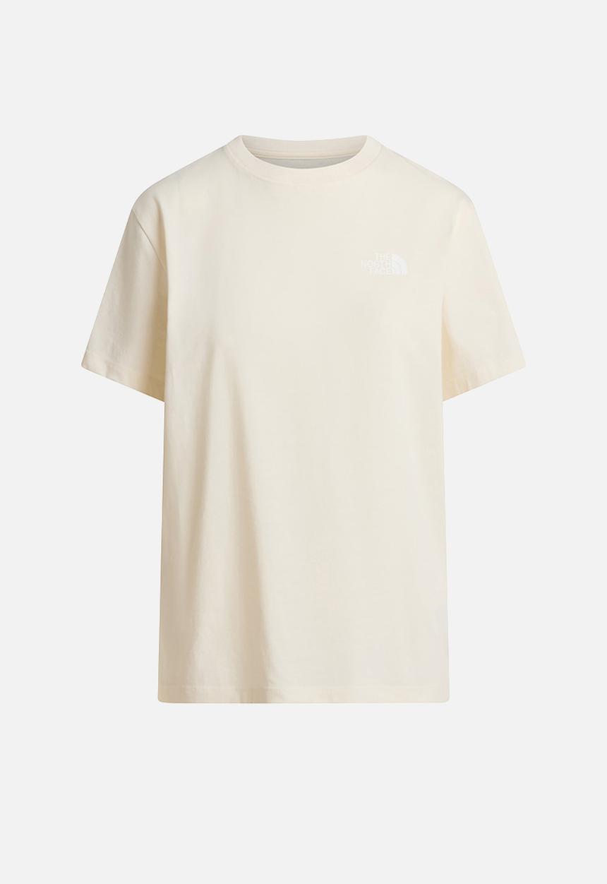 The North Face - W Evolution Box Nse Relaxed Short Sleeve Tee - White Dune