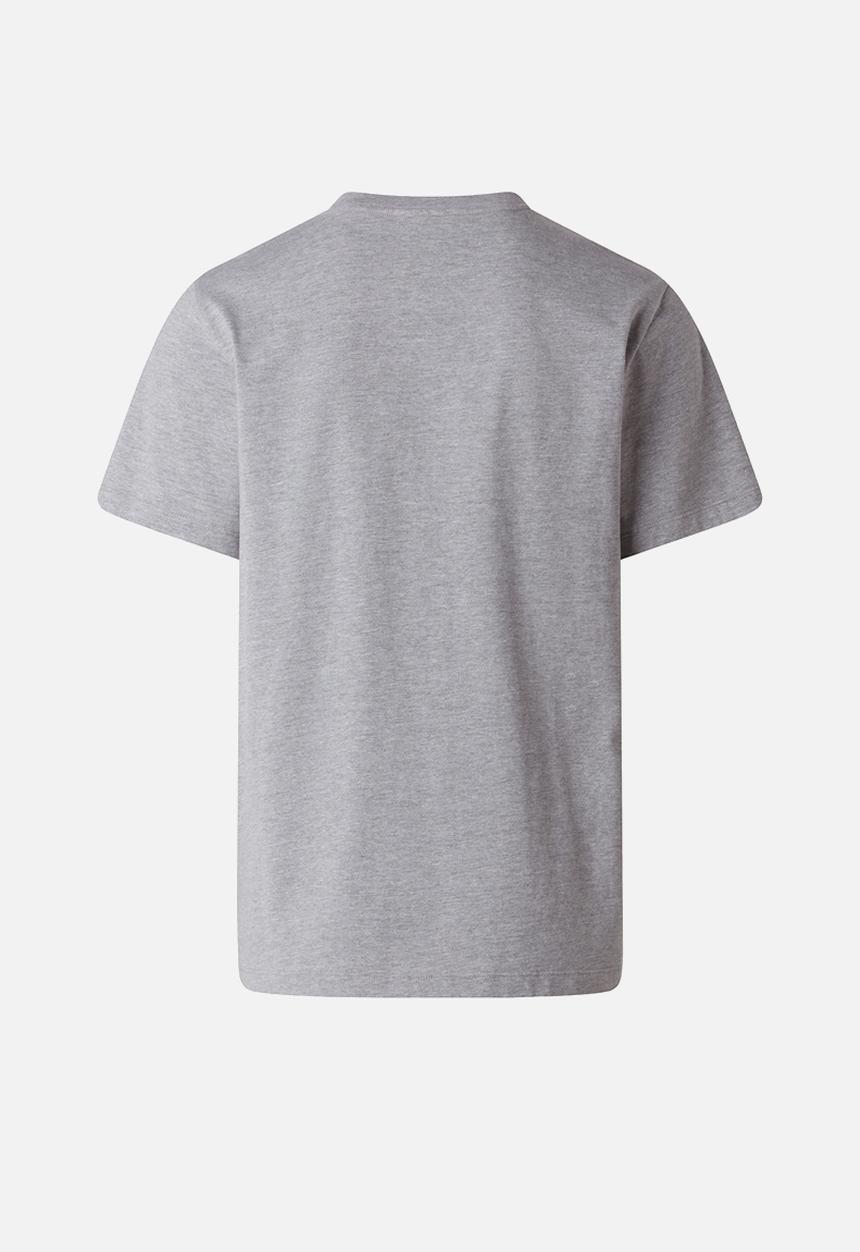The North Face - M Evolution Simple Dome Regular Short Sleeve Tee - Tnf Pale Grey Heather