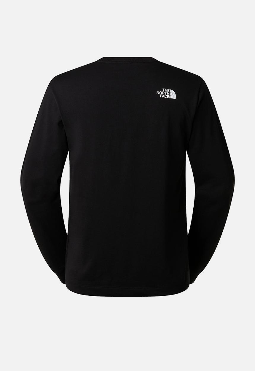 The North Face - Evolution Half Dome Regular Long Sleeve Tee - Tnf Black