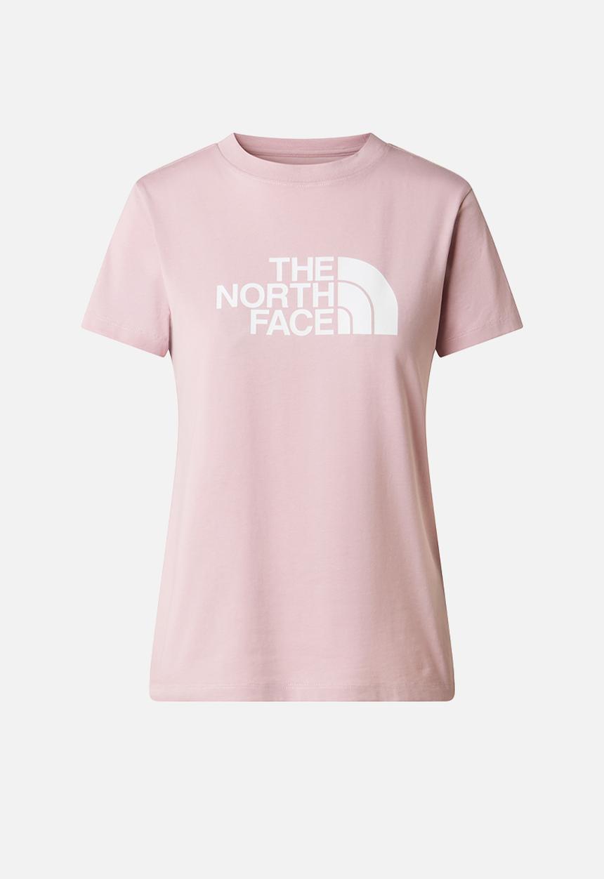 The North Face - W Evolution Half Dome Slim Short Sleeve Tee - Metal Pink