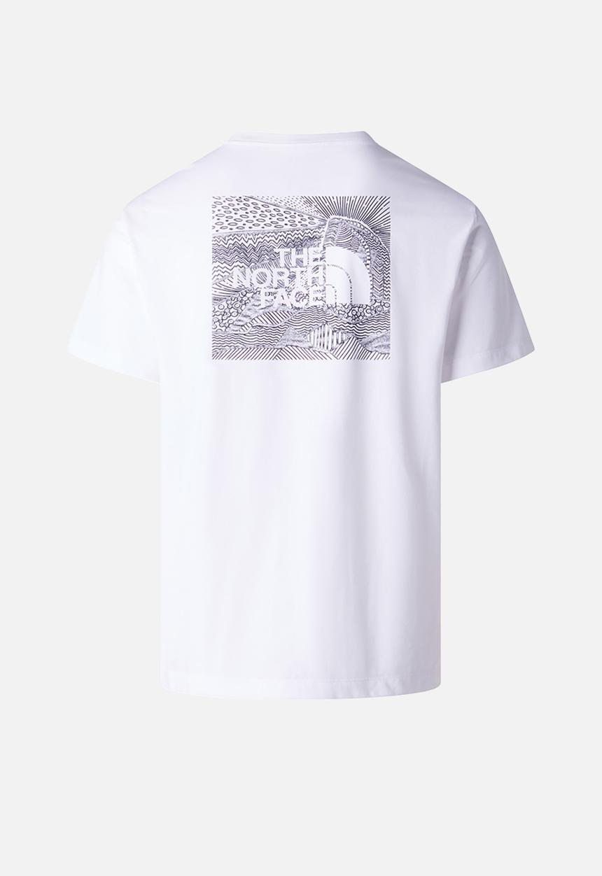 The North Face - M Box Nse Celebration Regular Short Sleeve Tee - Tnf White