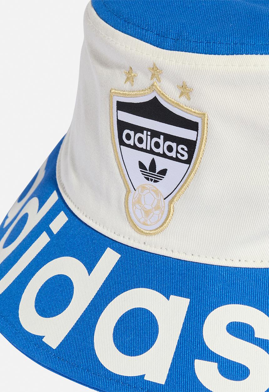 adidas Originals - Bucket hat - cloud white/blue