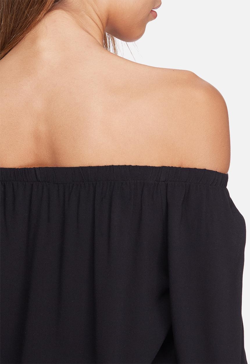 dailyfriday - Off shoulder crepe tie top