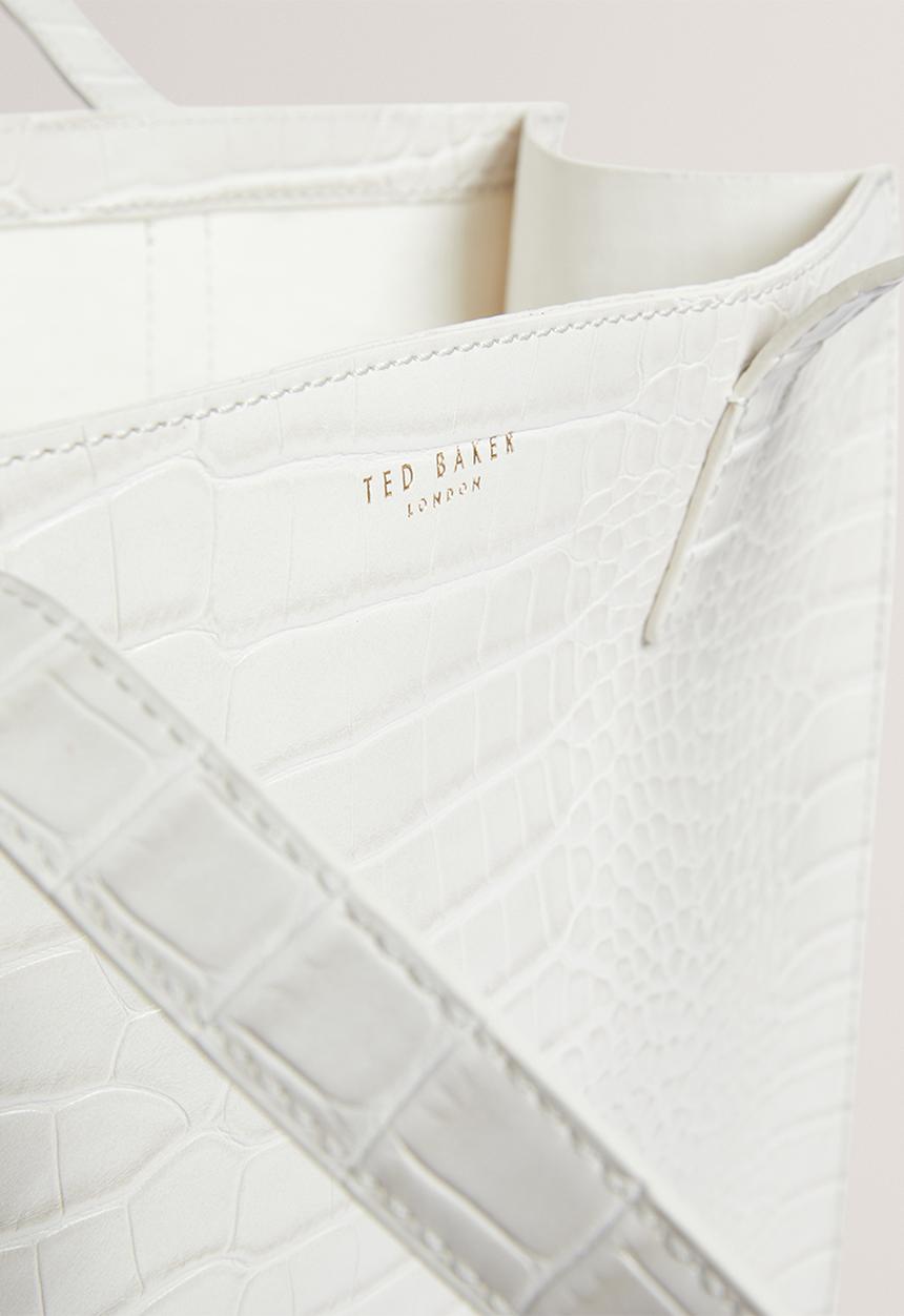 Ted Baker - Exclusive Wenella Large Icon Tote  Bag - White