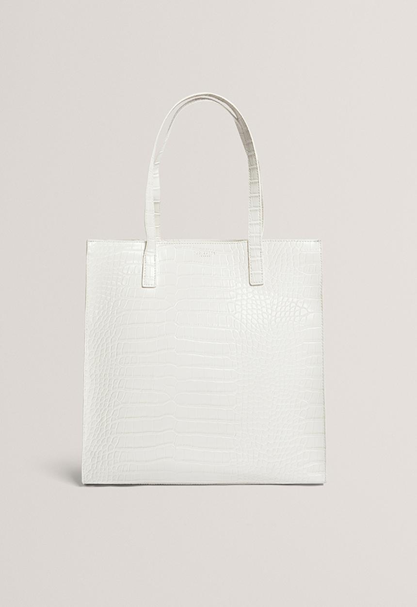 Ted Baker - Exclusive Wenella Large Icon Tote  Bag - White