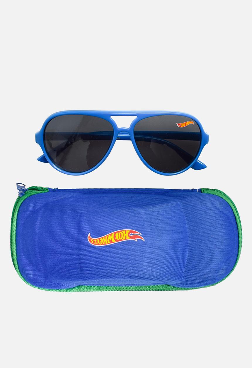 Character Group - Hot Wheels  Sunnies & Case -Blue