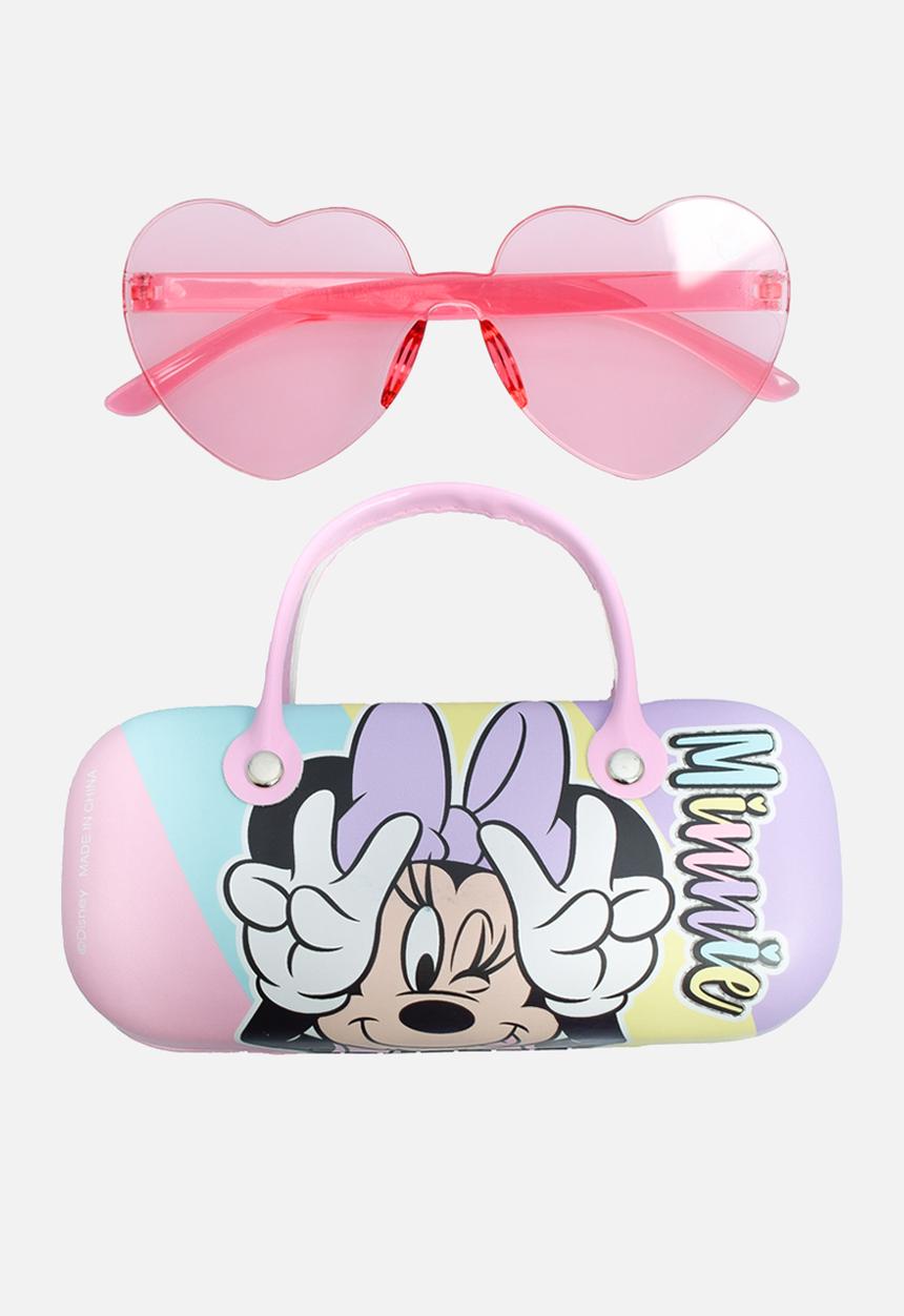 Character Group - Minnie  Sunnies & Case -Pink