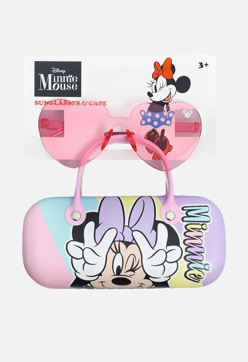 Character Group - Minnie  Sunnies & Case -Pink