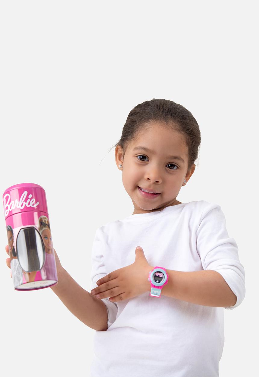 Character Group - Barbie  Watch Tin Sets -Pink