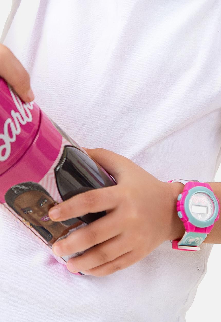Character Group - Barbie  Watch Tin Sets -Pink