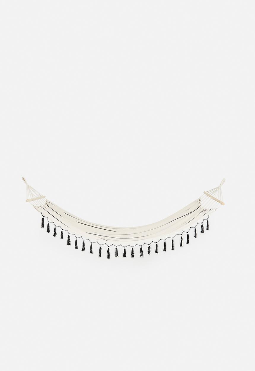 H&S - Tassle Hammock - Ecru