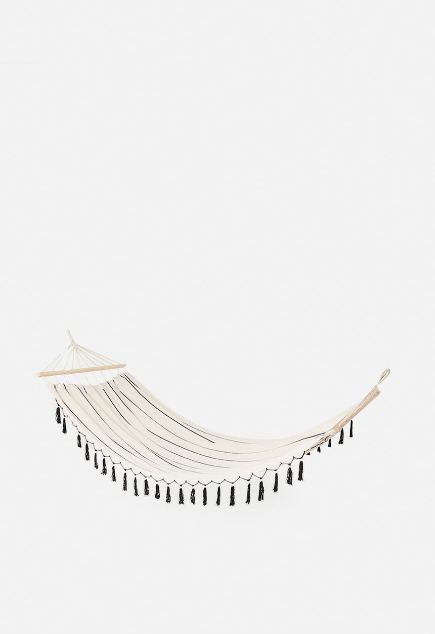 H&S - Tassle Hammock - Ecru