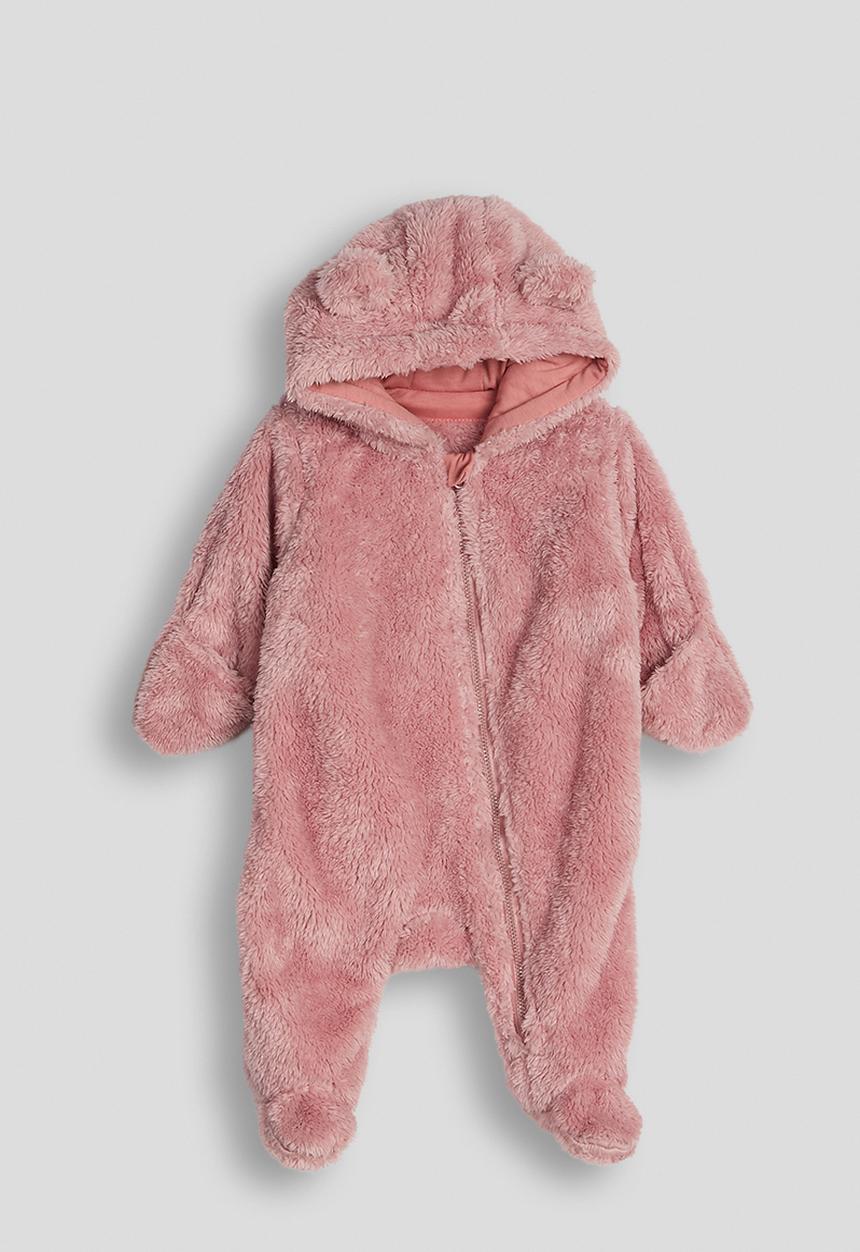 Pop Candy - Teddy sleepsuit - pink