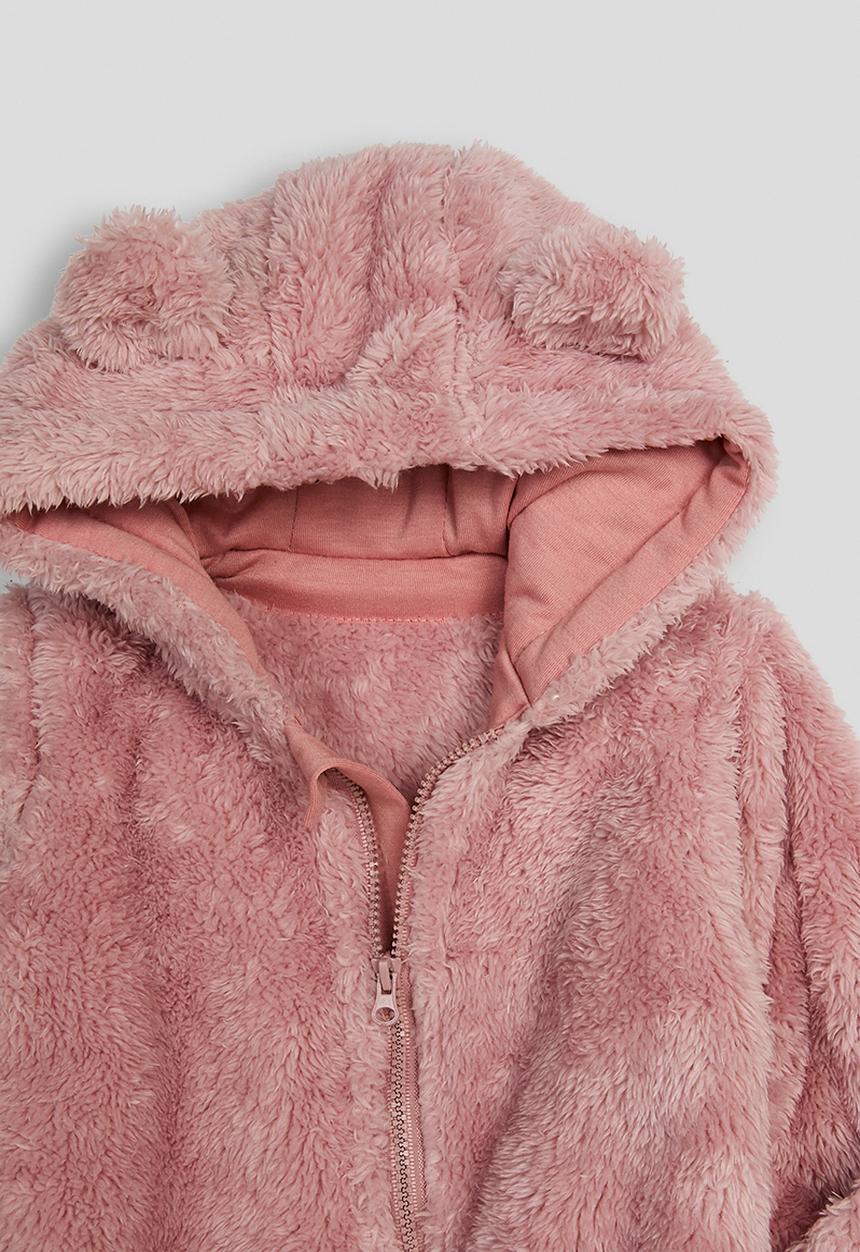 Pop Candy - Teddy sleepsuit - pink
