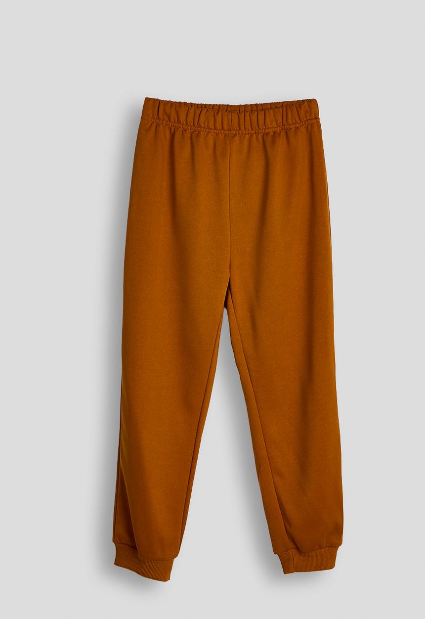 Pop Candy - Hoodie & joggers - burnt orange/cream