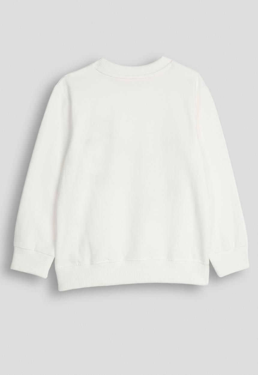 Pop Candy - Fruit embroidered sweatshirt - white/multi