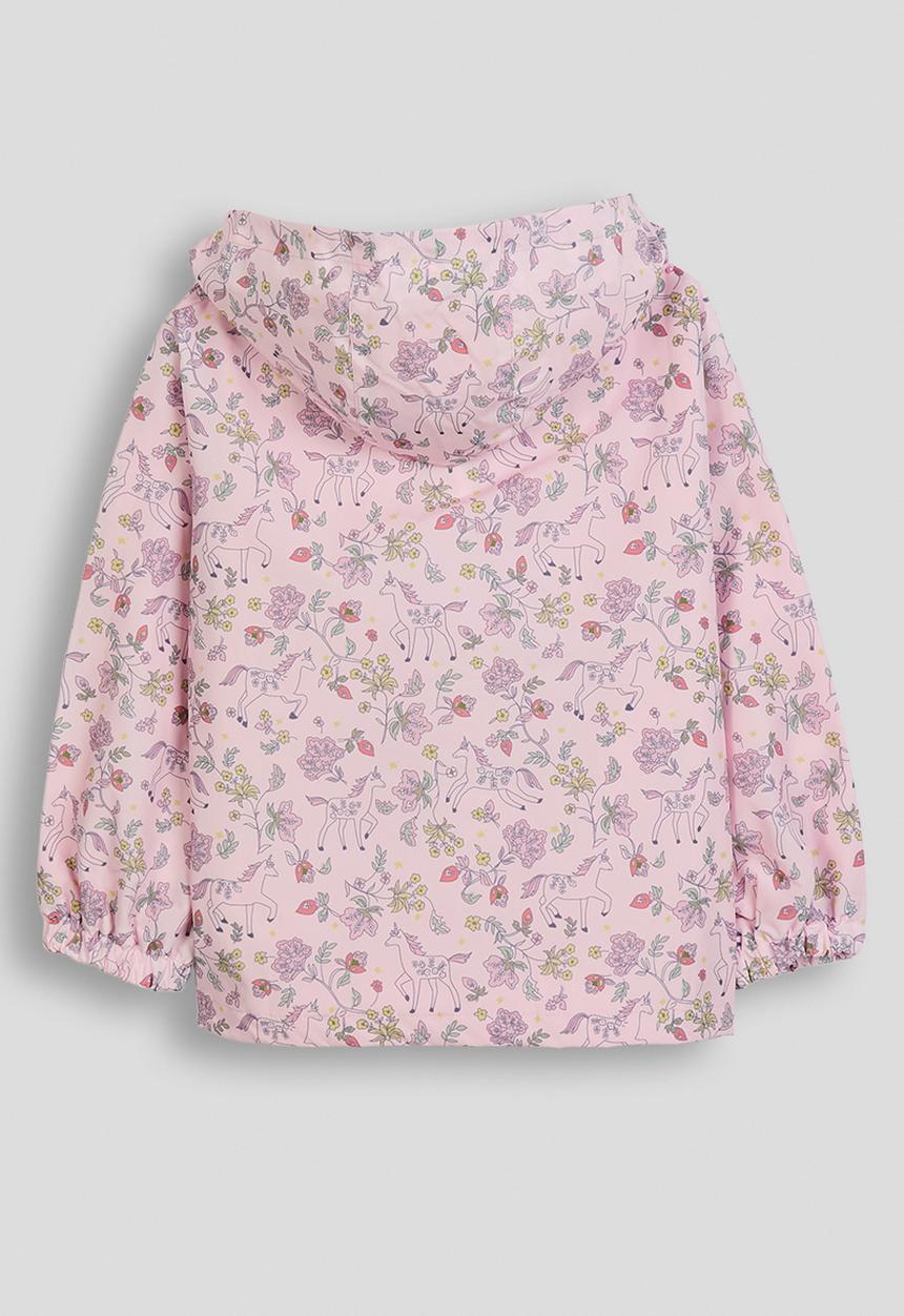 Pop Candy - Hooded jacket - pink/floral unicorn aop