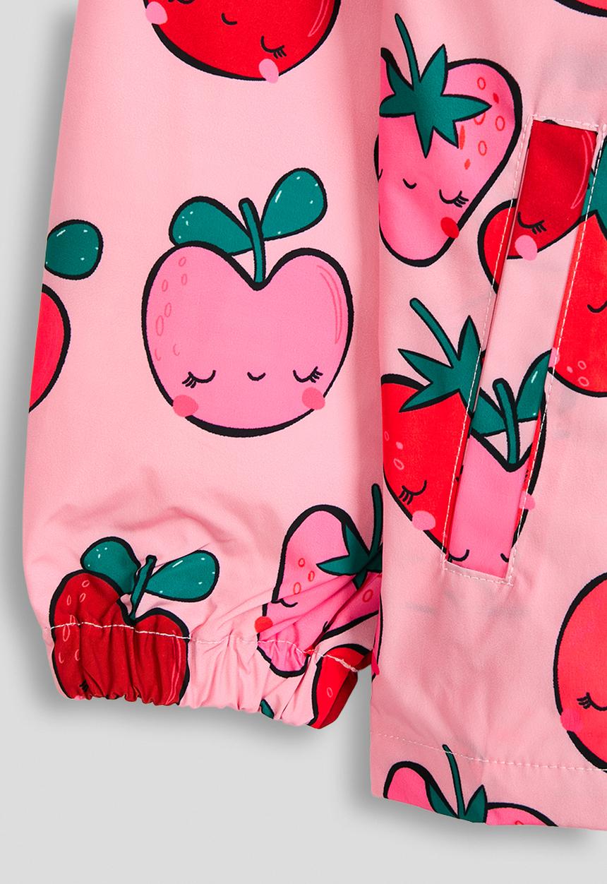Pop Candy - Hooded jacket - pink/strawberry aop