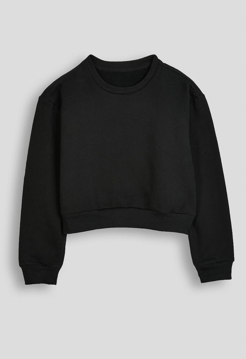 Pop Candy - Cropped sweatshirt - black