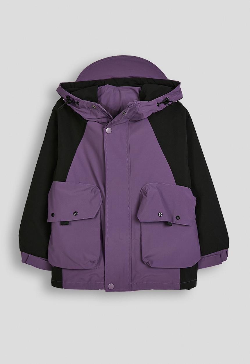 Pop Candy - Rain jacket - true purple/black