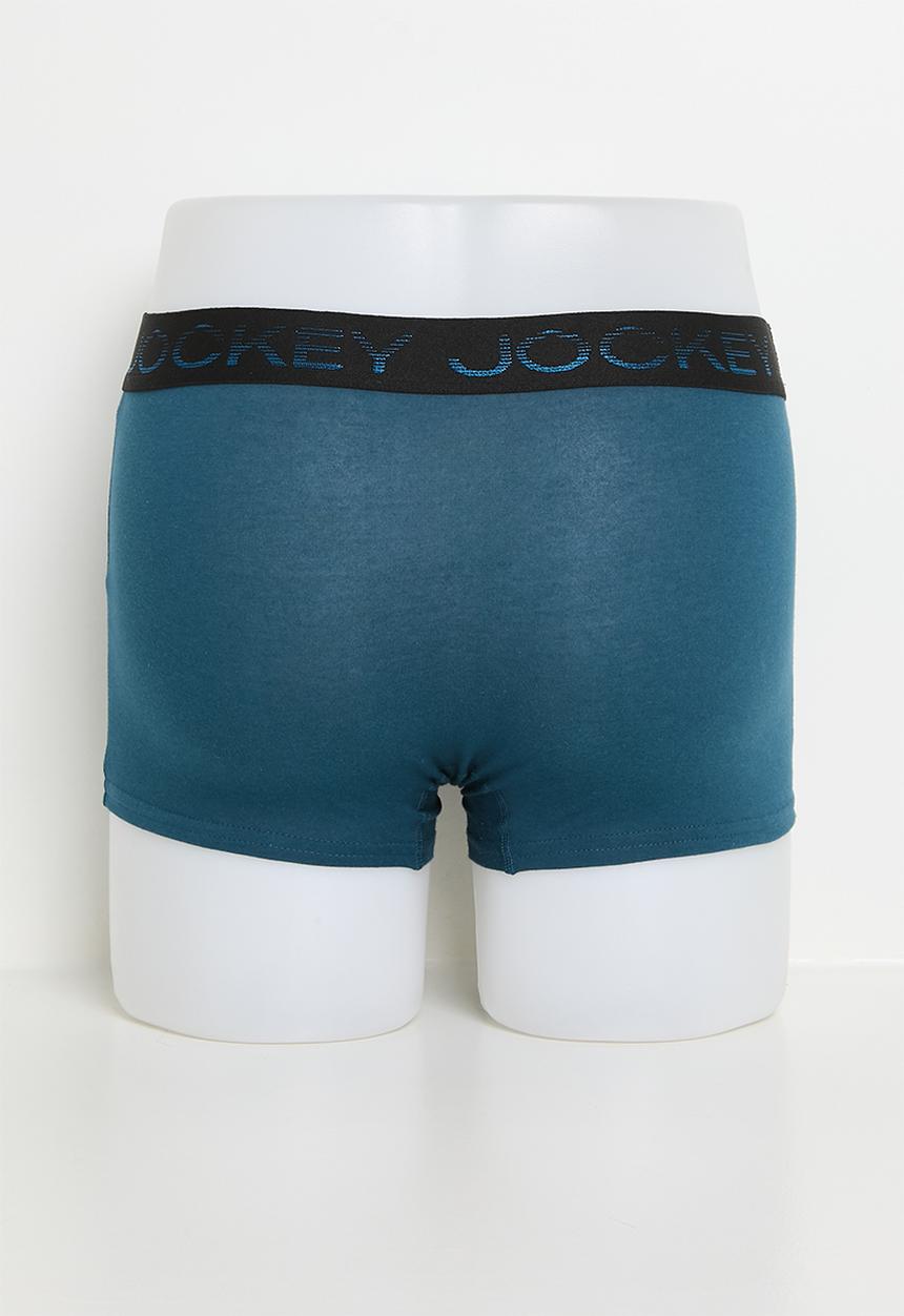Jockey - 2 Pack Graded Elastic Pouch Trunk - multi