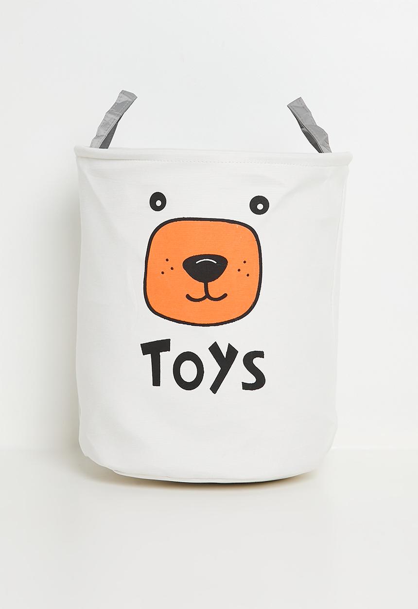 Pop Candy - Foldable toy bin - off white/grey