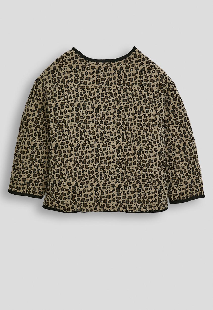 Pop Candy - Collarless jacket - leopard print
