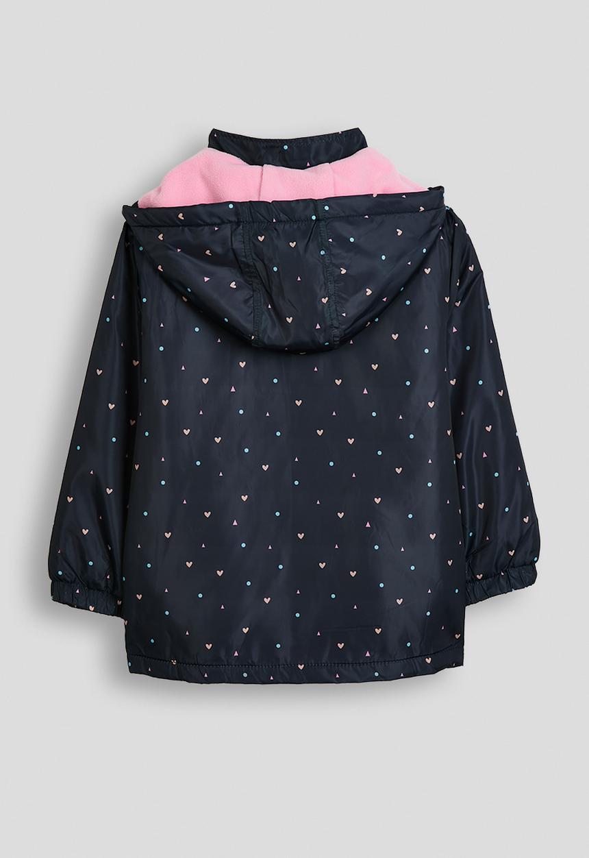 Pop Candy - Jacket with side flap pockets - navy aop