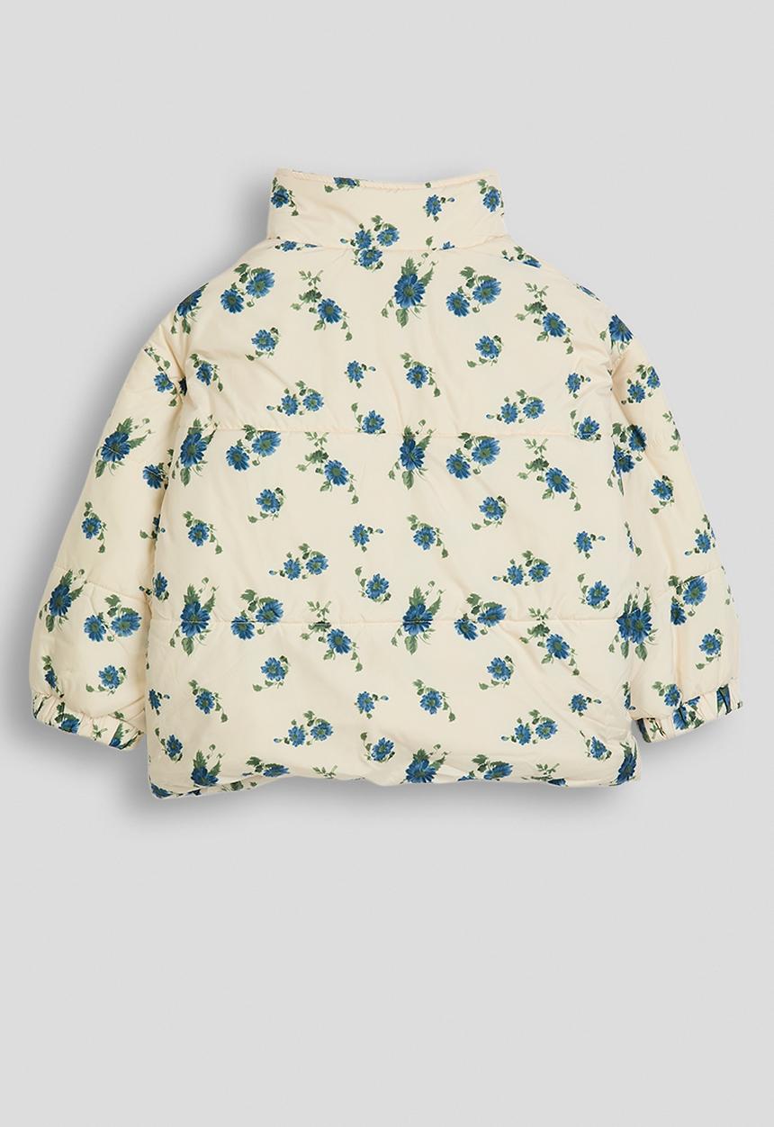 Pop Candy - Puffer jacket - cream floral aop