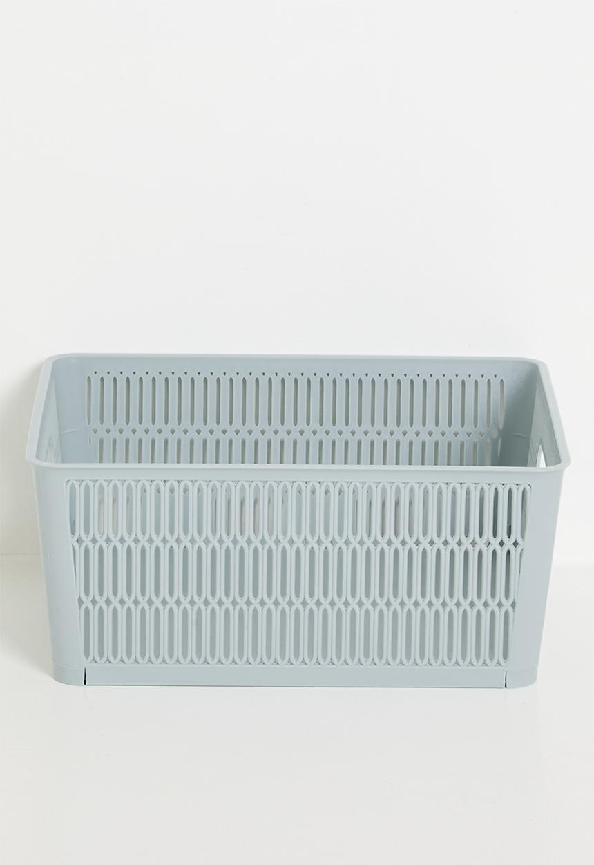 Storage Solutions - Meshy Storage Basket Set Of 2 - Blue