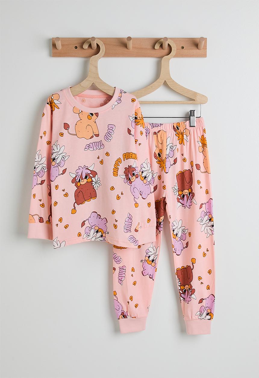 Pop Candy - Pj set - pink/aop
