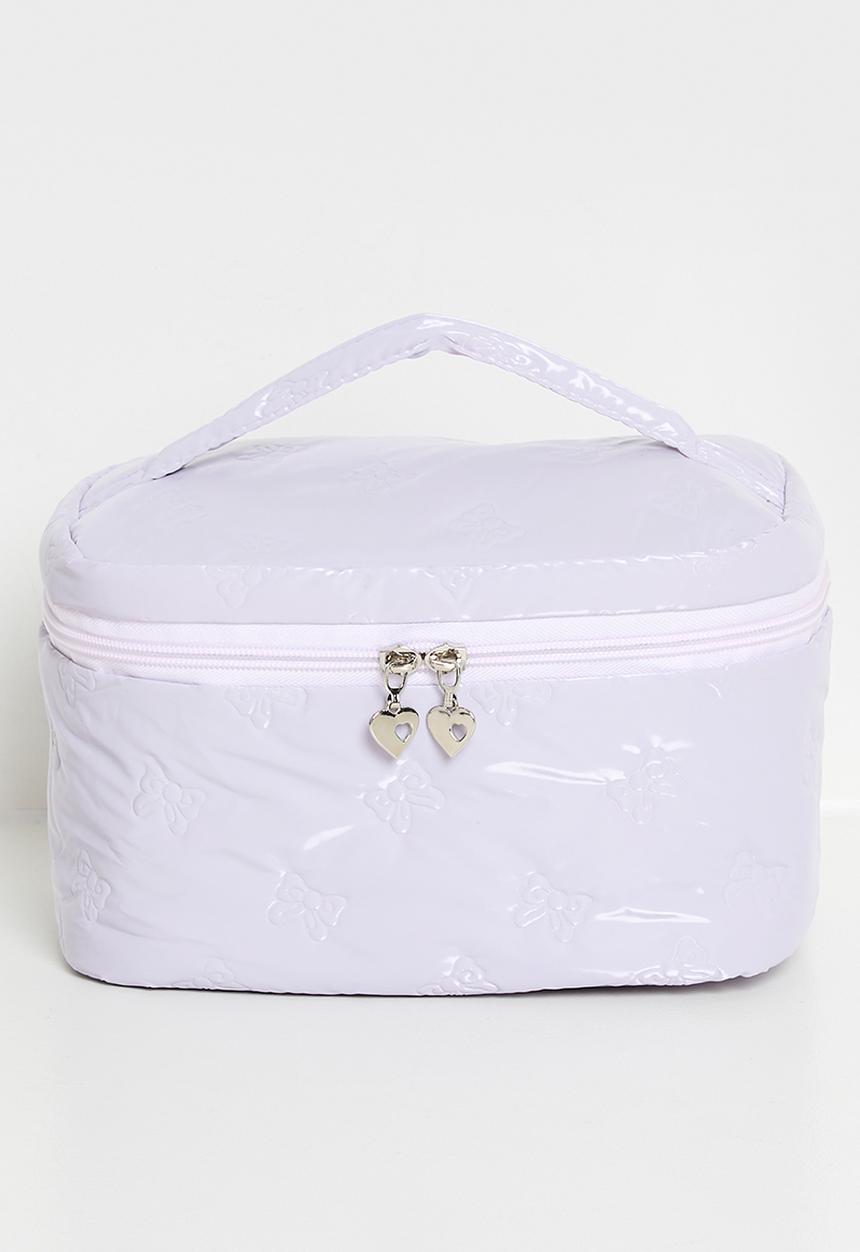 Pop Candy - Faux leather cosmetic bag - lilac